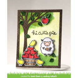 Lawn Fawn Thanks a Bushel Stamps