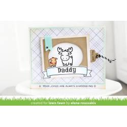 Lawn Fawn Push Here Stamp Set