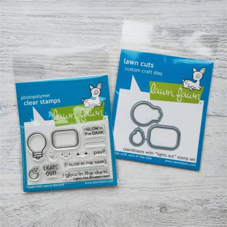 SET Lawn Fawn Lights Out