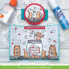 LAWN FAWN Germ-Free Bear Clear Stamp