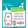 SET LAWN FAWN Germ-Free Bear