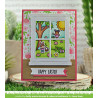 LAWN FAWN Window Scene Spring Clear Stamp