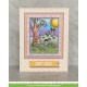 LAWN FAWN Window Scene Spring Clear Stamp