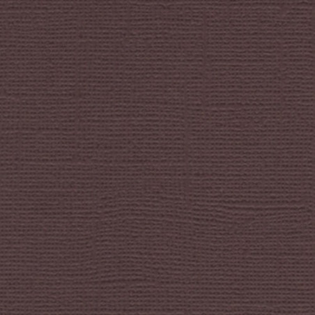 Carta tinta unita Dark Chocolate 216 gsm 30x30cm