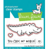 SET LAWN FAWN Croc My World