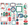 Echo Park Happy Holidays Frames & Tags 34pz