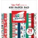 Echo Park Happy Holidays Paper Pad 15x15cm