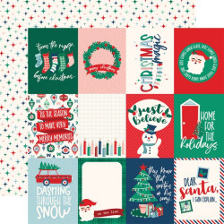 Echo Park Happy Holidays Collection Kit 30x30cm