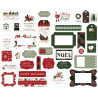 Carta Bella A Wonderful Christmas Frames & Tags 33pz