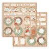 Stamperia All Around Christmas Paper Pack 20x20cm