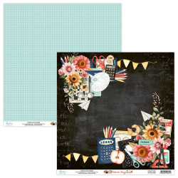 Mintay Papers SCHOOL DAYS Paper Pad 30x30cm