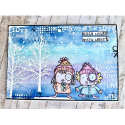 AALL & Create Stamp Set 946 The Winter Girls