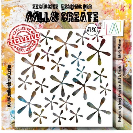 AALL & Create Stencil 180 Whirly Whizzers
