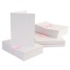 A6 Cards/Envelopes (50 pezzi x 2, 300gsm) - White