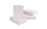 A6 Cards/Envelopes (50 pezzi x 2, 300gsm) - White