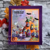 Woodware Craft Collection Pumpkin House Clear Stamps