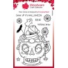 Woodware Craft Collection Spooky Cup Clear Stamps