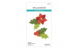 Spellbinders Stitched Poinsettia & Holly Etched Dies