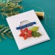 Spellbinders Stitched Poinsettia & Holly Etched Dies