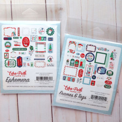 Echo Park Happy Holidays Frames & Tags 34pz