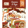 Echo Park I Love Fall Frames & Tags 34pz Echo Park I Love Fall Frames & Tags 34pz