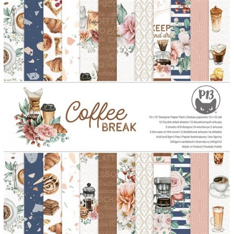 Piatek COFFEE BREAK Paper Pad 30x30cm