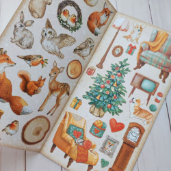 Stamperia All Around Christmas Collectables 15x30,5cm