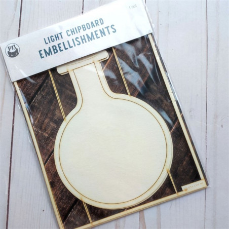 Piatek13 Light Chipboard DECO BASE BOTTLE