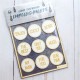 Piatek13 Light Chipboard Embellishments Free Spirit 06