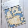 Piatek13 Light Chipboard Embellishments CHRISTMAS CHARM 02
