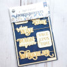 Piatek13 Light Chipboard Embellishments ONCE UPON A TIME