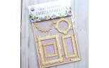 Piatek13 Light Chipboard Embellishments Stitched With Love 02
