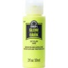 Colore acrilico FolkArt Glow in The Dark - Yellow 59ml