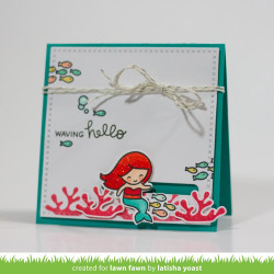 Lawn Fawn Die Slide On Over
