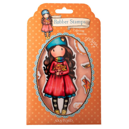 Gorjuss Collecting Memories Cling Stamp 467