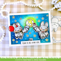 LAWN FAWN Batty for You Clear Stamp