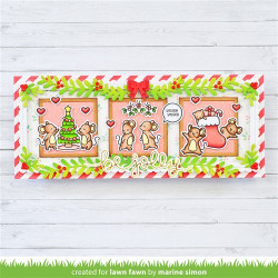 LAWN FAWN Christmas Before 'n Afters Clear Stamp