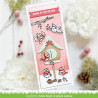 LAWN FAWN Winter Birds Clear Stamp