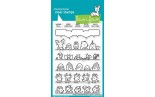 LAWN FAWN Simply Celebrate Winter Critters Clear Stamp