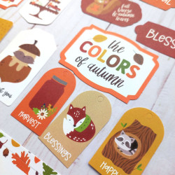 Echo Park I Love Fall Frames & Tags 34pz