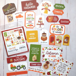 Echo Park I Love Fall Frames & Tags 34pz