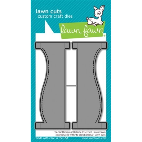 LAWN FAWN Ta-da! Diorama! Hillside Add-On Cuts