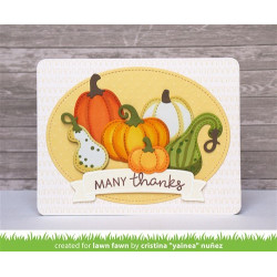 LAWN FAWN Stitched Gourds Cuts