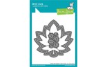 LAWN FAWN Stitched Maple Leaf Frame Cuts