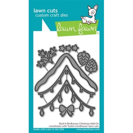 LAWN FAWN Build-a-Birdhouse Christmas Add-On Cuts