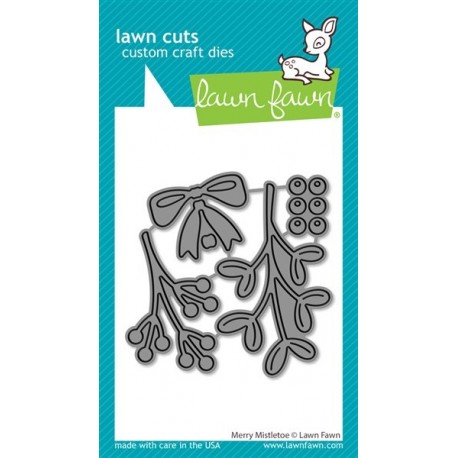 LAWN FAWN Merry Mistletoe Cuts