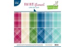 LAWN FAWN Favorite Flannel Paper Pack 30x30m