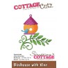 CottageCutz Birdhouse with Vine