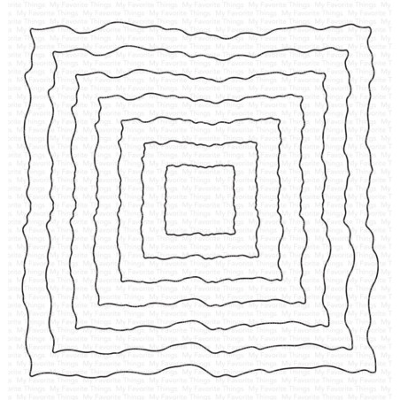 My Favorite Things Watercolor Square STAX Die-Namics