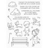 My Favorite Things Long Walk with a Best Friend Clear Stamps